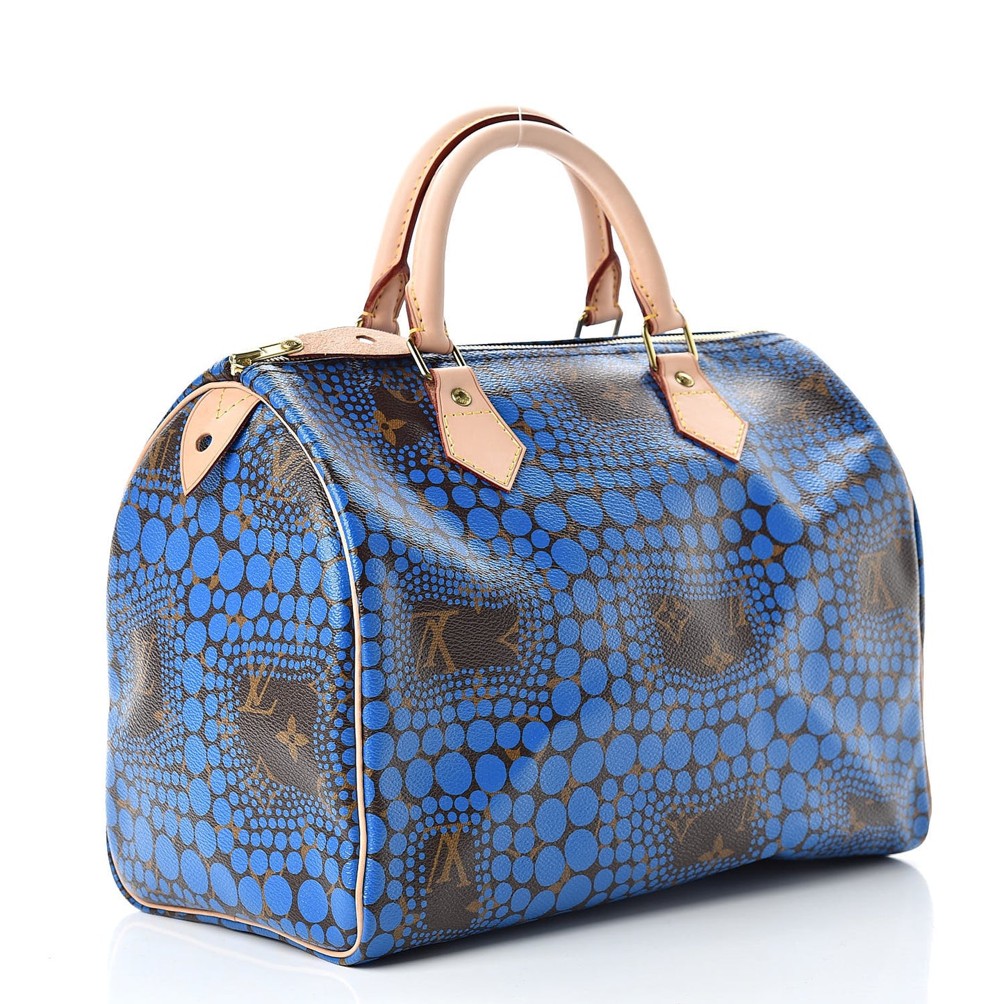 Monogram Kusama Town Speedy 30 Blue