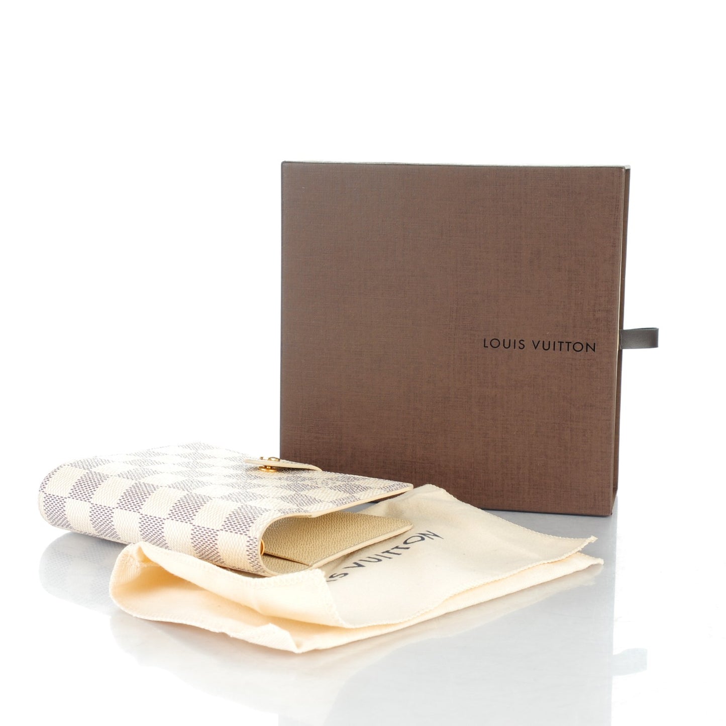 Damier Azur Small Ring Agenda Cover