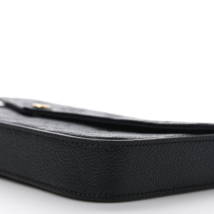 Louis Vuitton Empreinte Pochette Felicie Chain Wallet Black 10 of 10