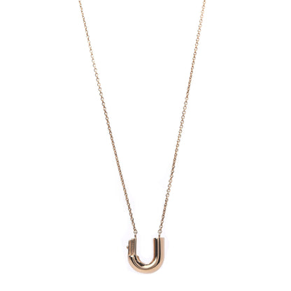 Louis Vuitton LV And Me Letter U Necklace Gold 1 of 7