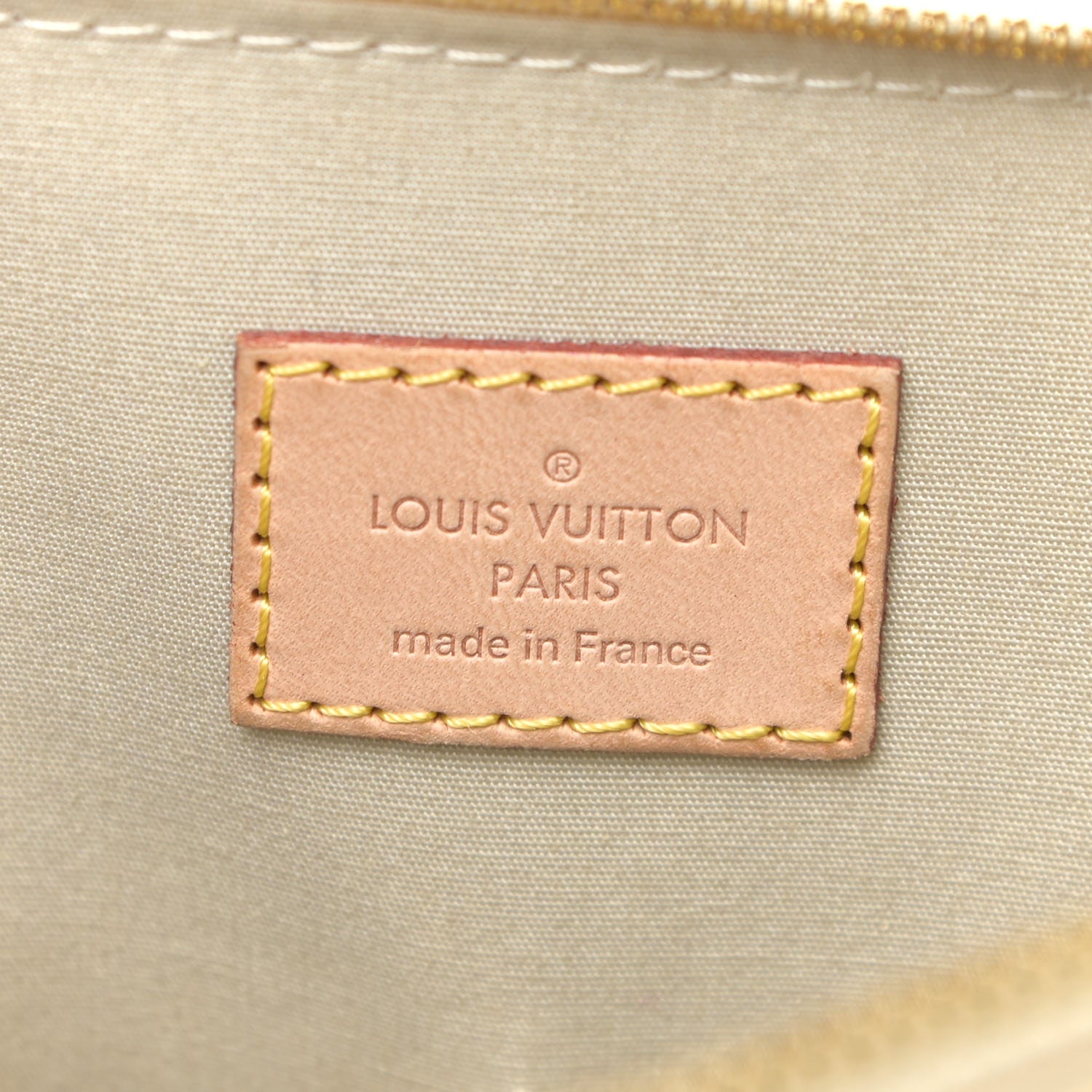 Louis Vuitton Vernis Alma PM Blanc Corail 5 of 12