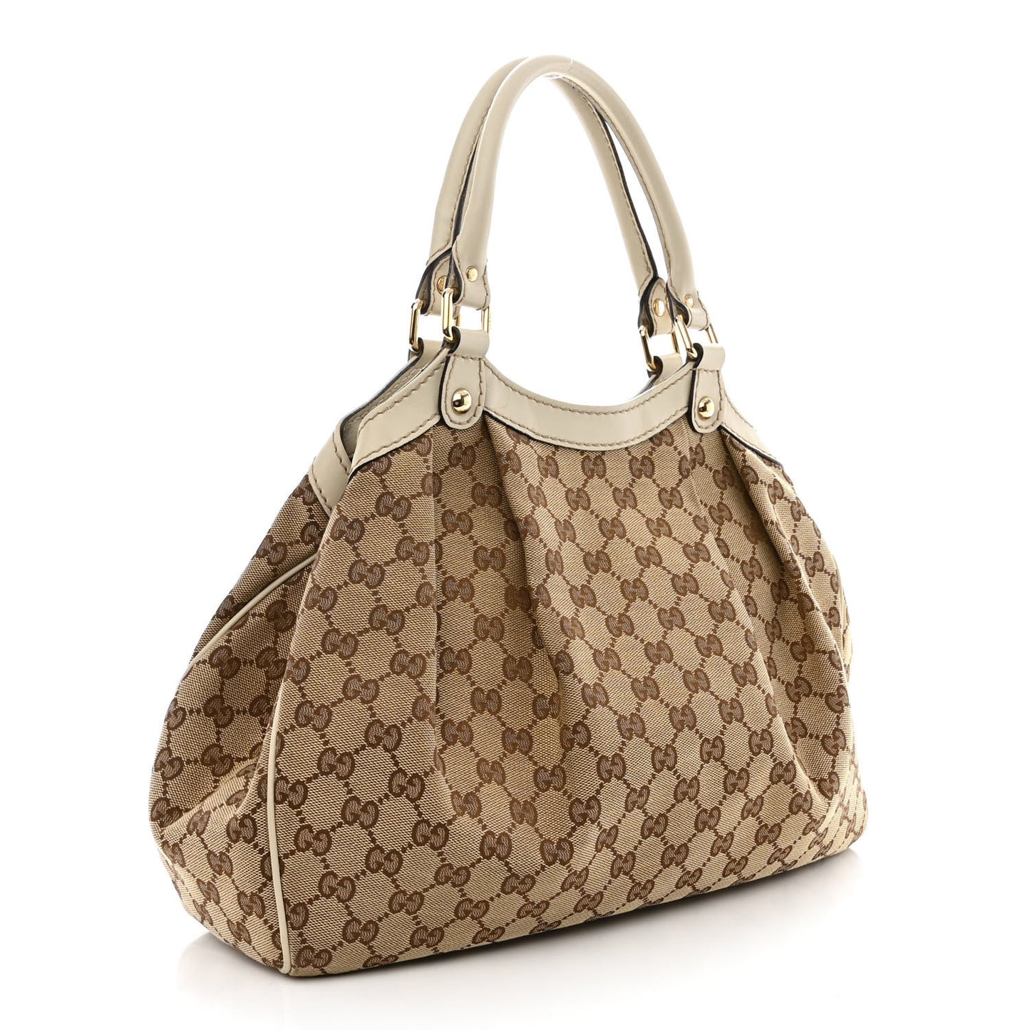 Monogram Medium Sukey Tote Off White