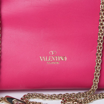 Valentino Garavani Calfskin Va Va Voom Shoulder Bag Pop Fuxia 10 of 12