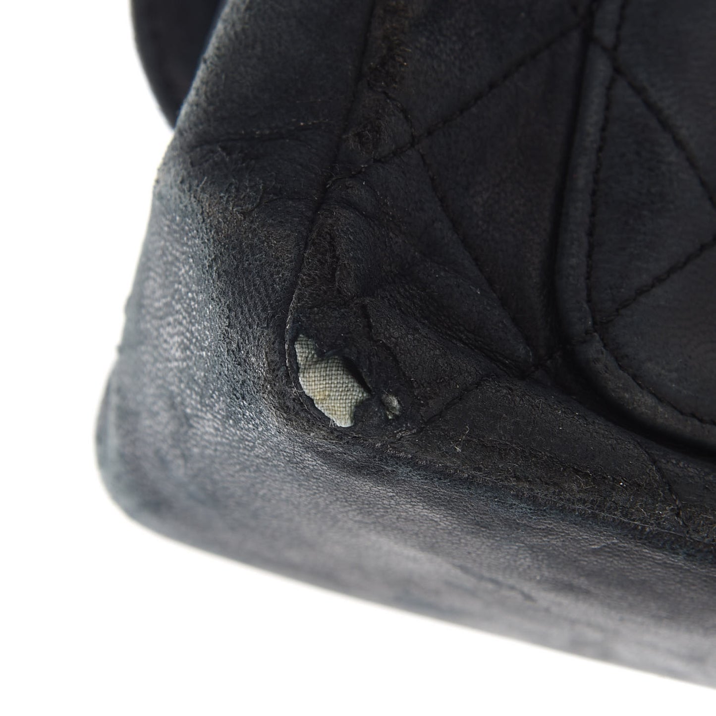 Lambskin Quilted Small Single Flap Black