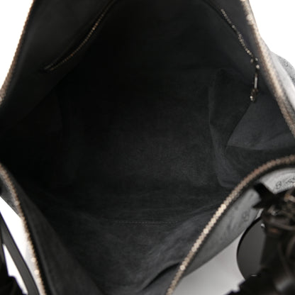 Louis Vuitton Mahina Beaubourg Hobo MM Black 5 of 10