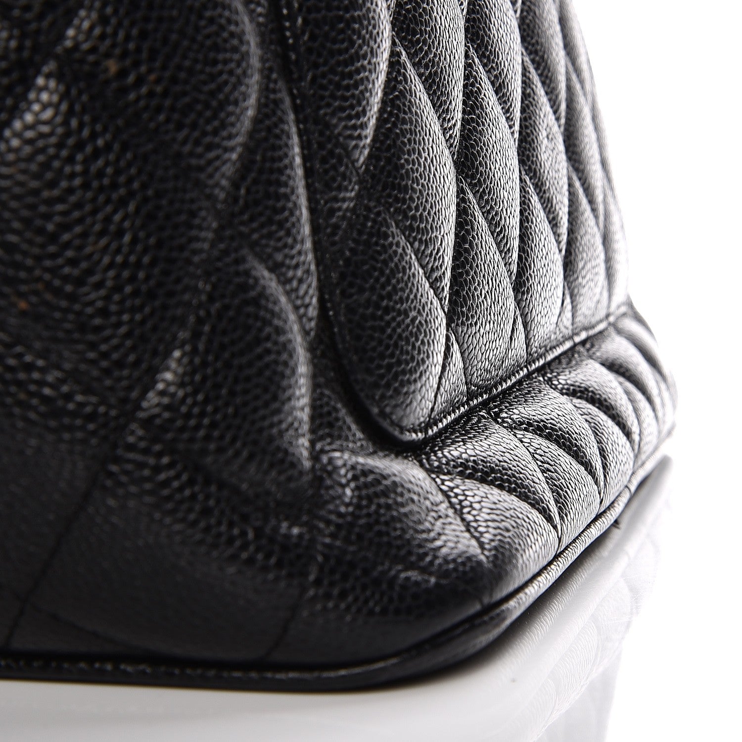Chanel Caviar Quilted Medallion Tote Black 9 of 16