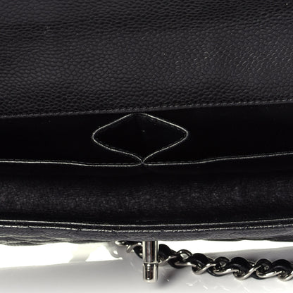 Chanel Caviar Quilted East West Flap Black 5 of 9