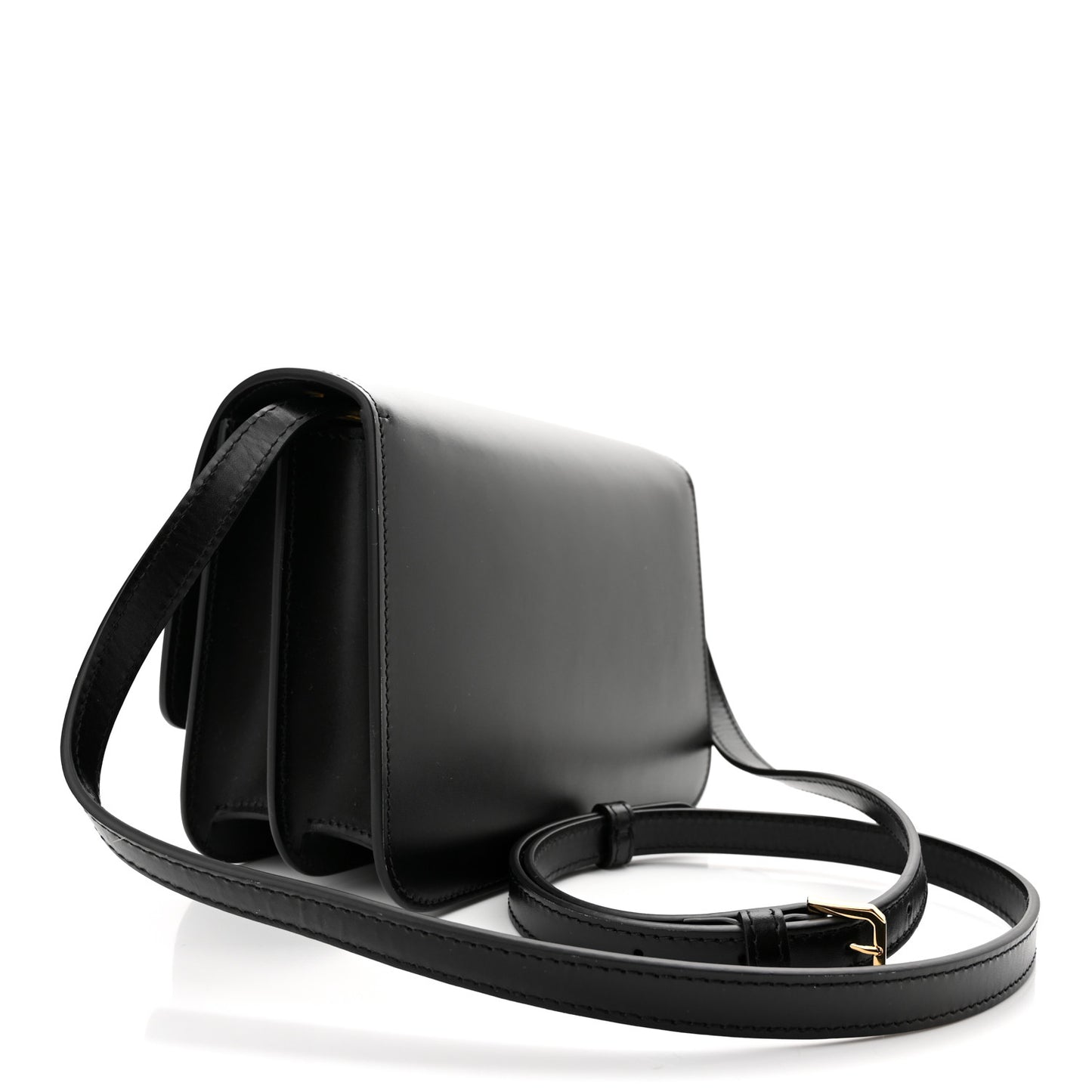 Calfskin Medium TB Bag Black