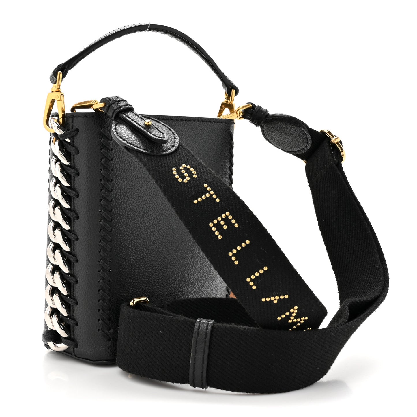 MIRIUM Mini Frayme Square Bucket Bag Black