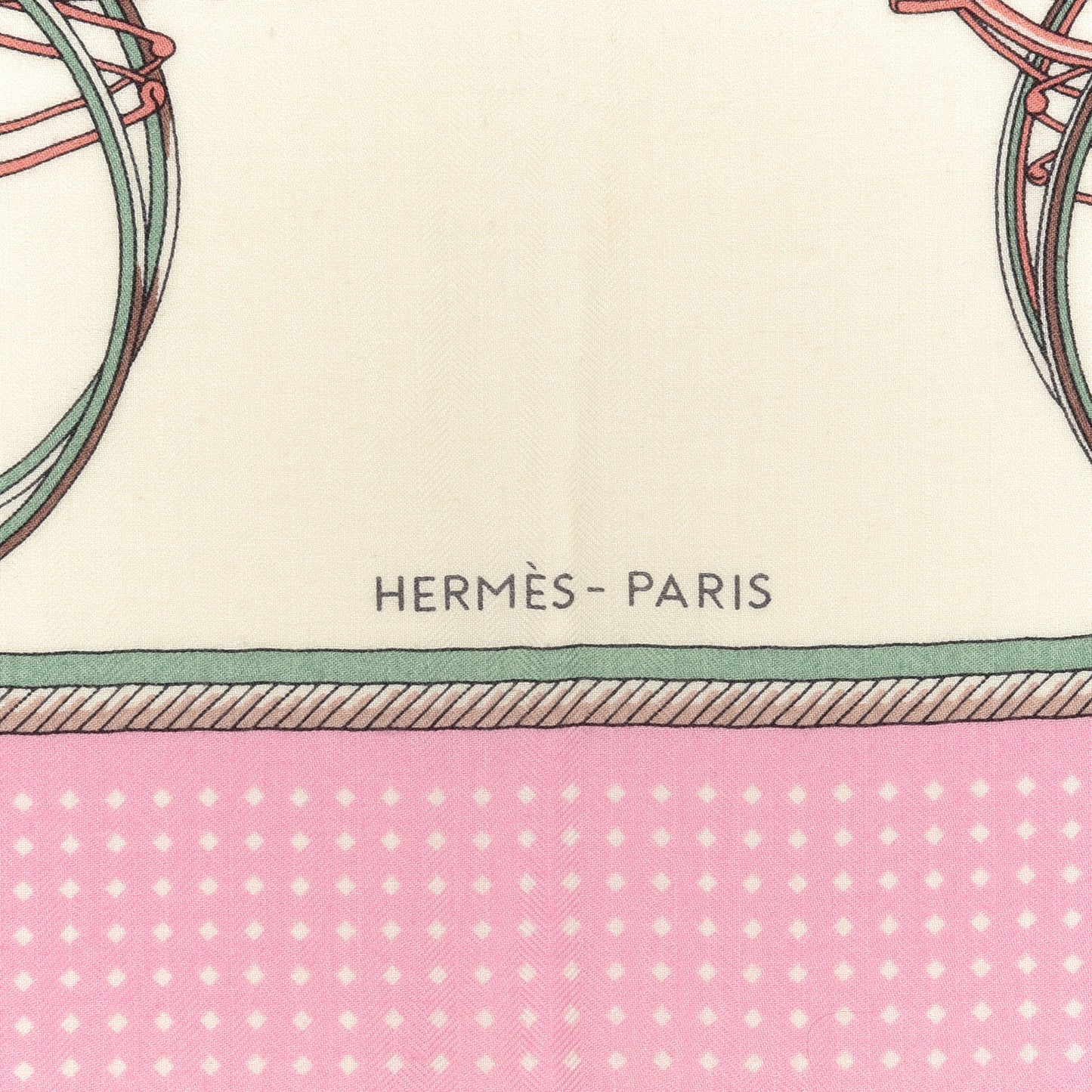 Cashmere Silk Les Voitures A Transformation Shawl 140 Blanc Vert Amande Rose Dragee