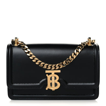 Burberry Calfskin Mini TB Bag Black 1 of 6