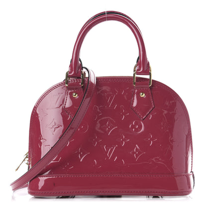 Louis Vuitton Vernis Alma BB Rose Indien 1 of 10