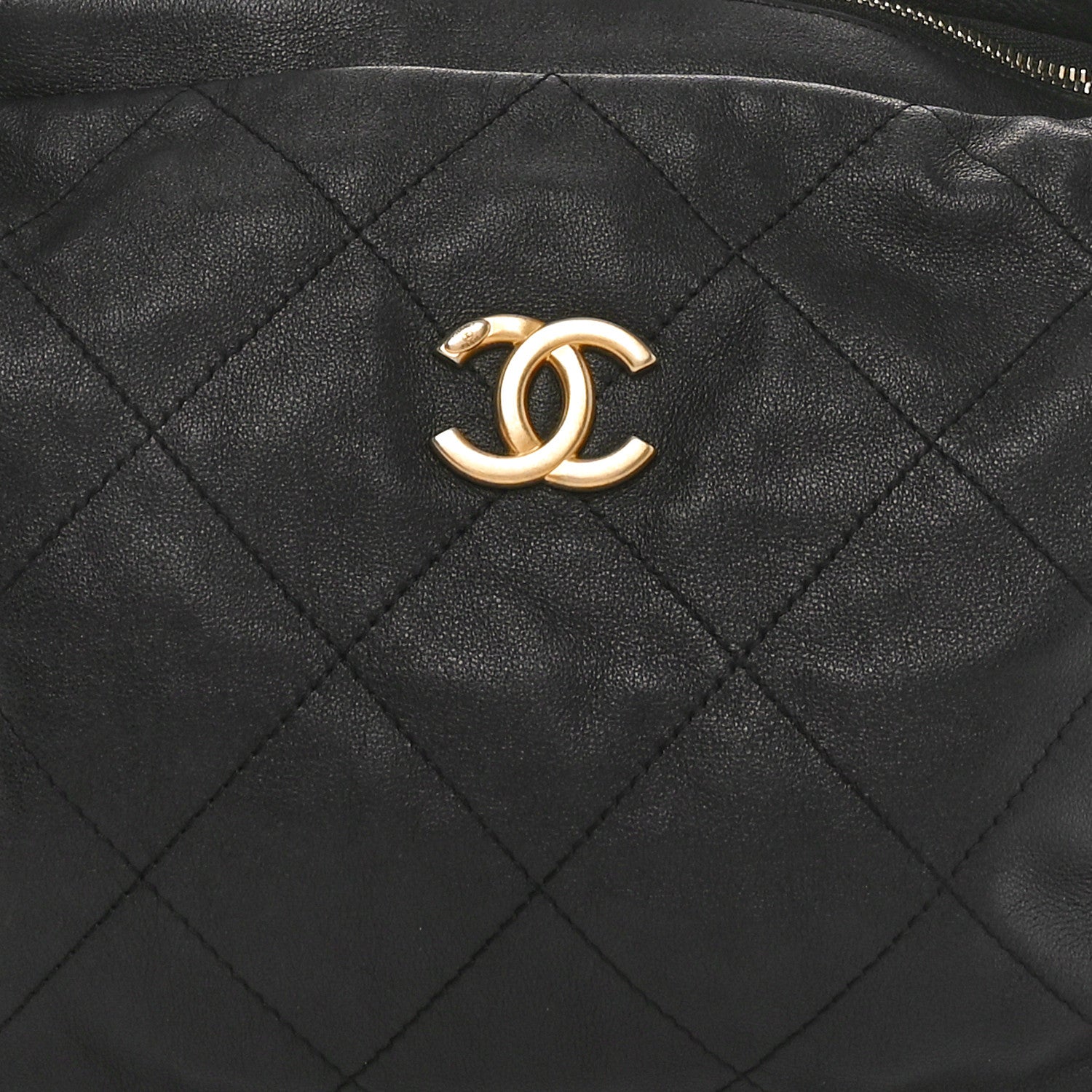 Chanel Calfskin Quilted Daily Hobo Black 8 of 10