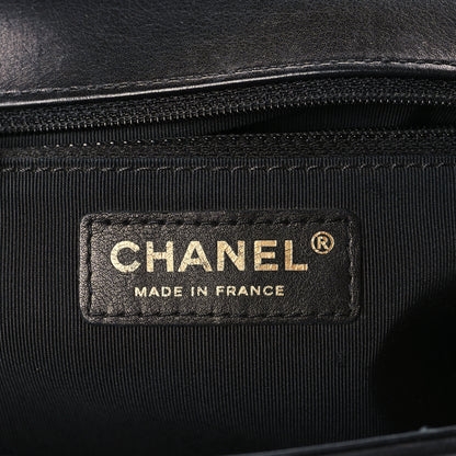 Chanel Calfskin Quilted New Medium Boy Flap Black 6 of 9