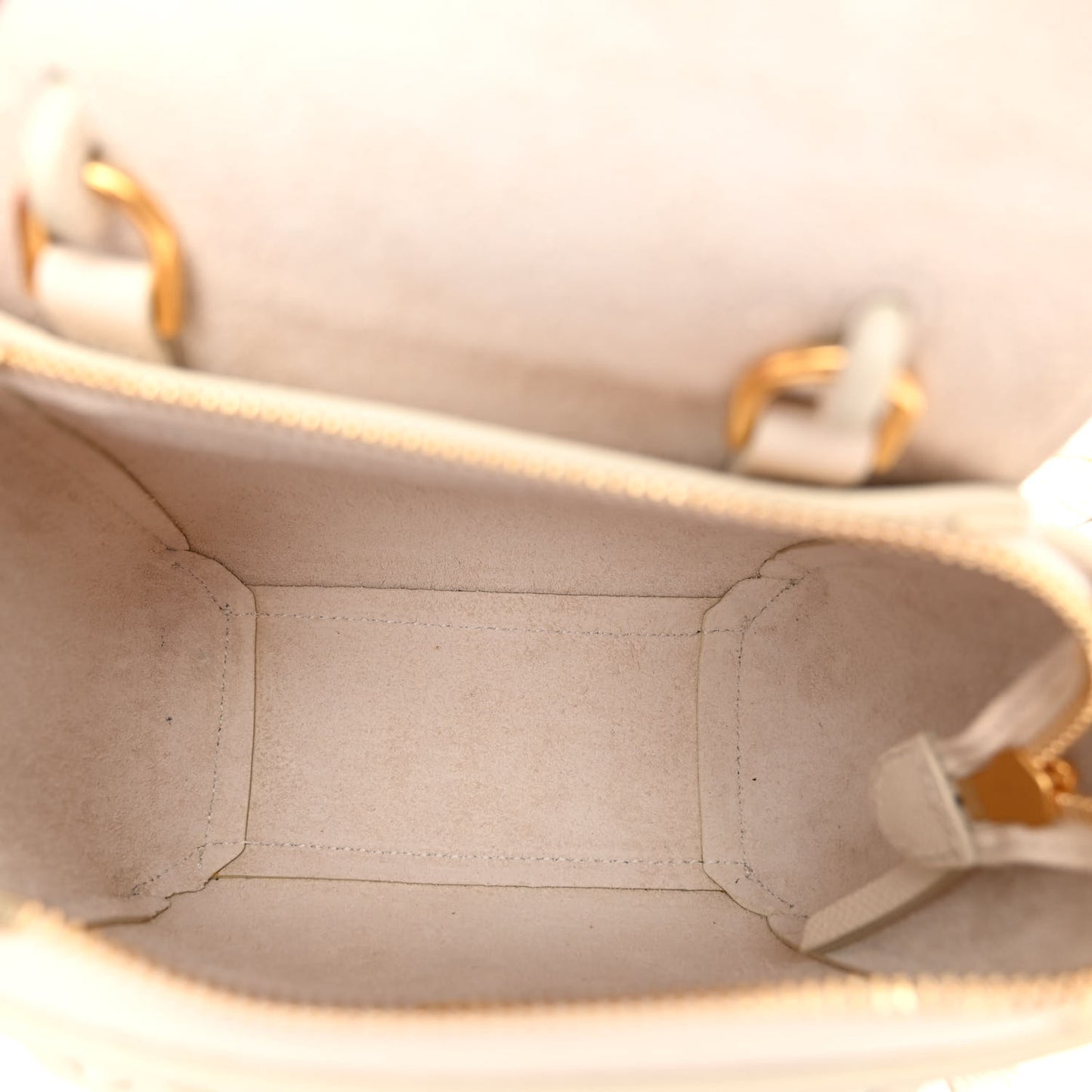 Grained Calfskin Pico Belt Bag Rice