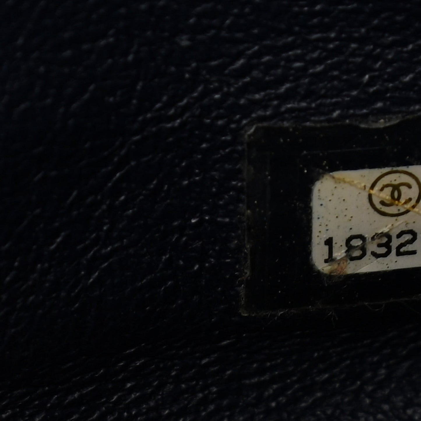 Caviar Quilted Jumbo Double Flap Navy Blue