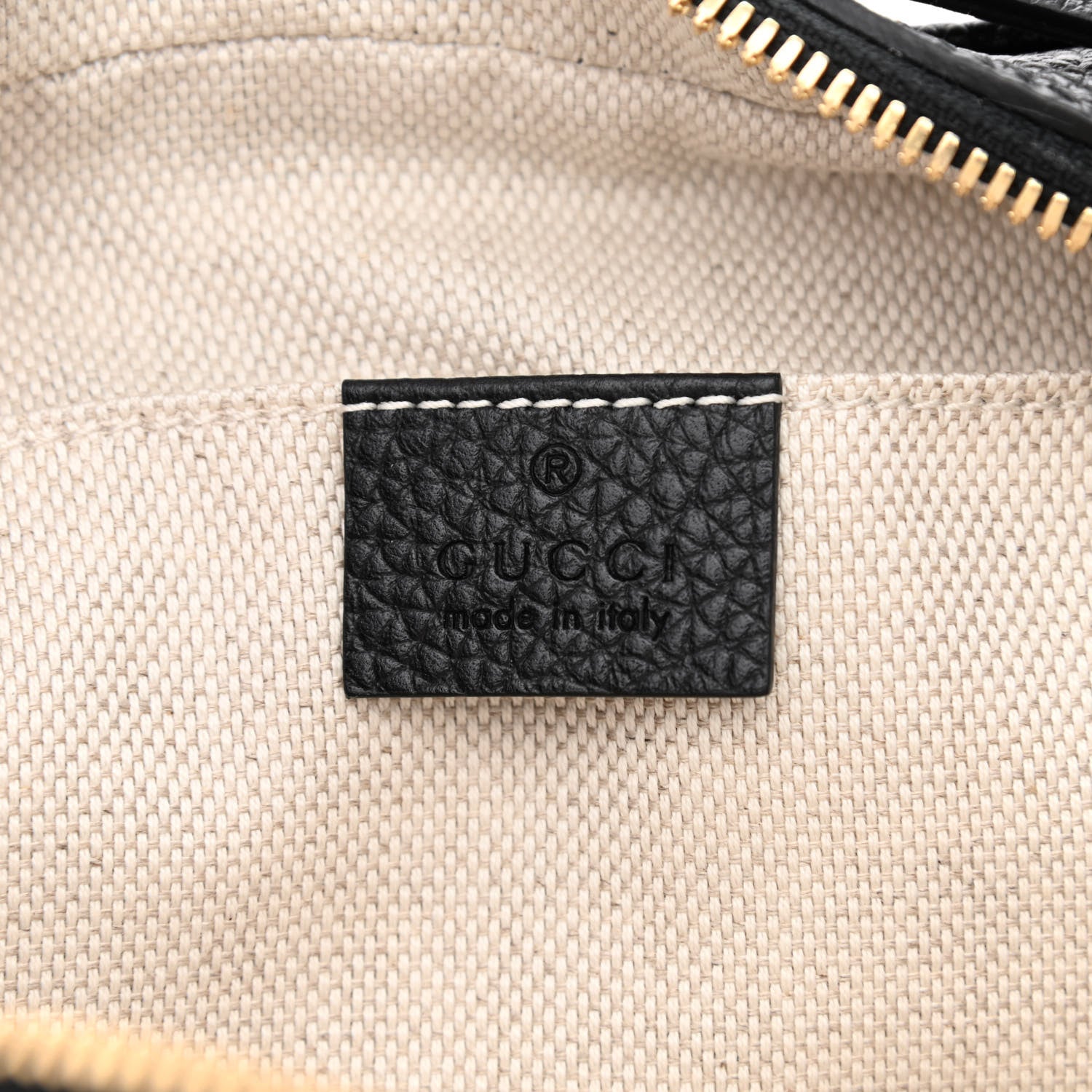 Gucci Pebbled Calfskin Small Soho Disco Bag Black 6 of 10