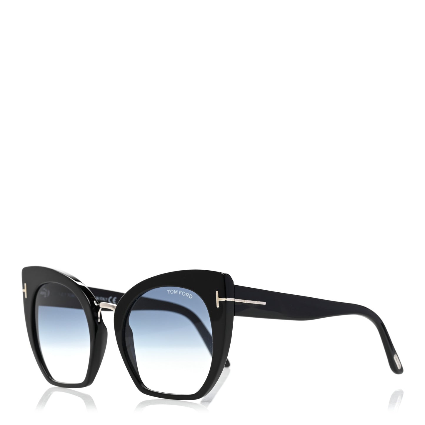 Samantha Cat Eye Sunglasses TF553 Black
