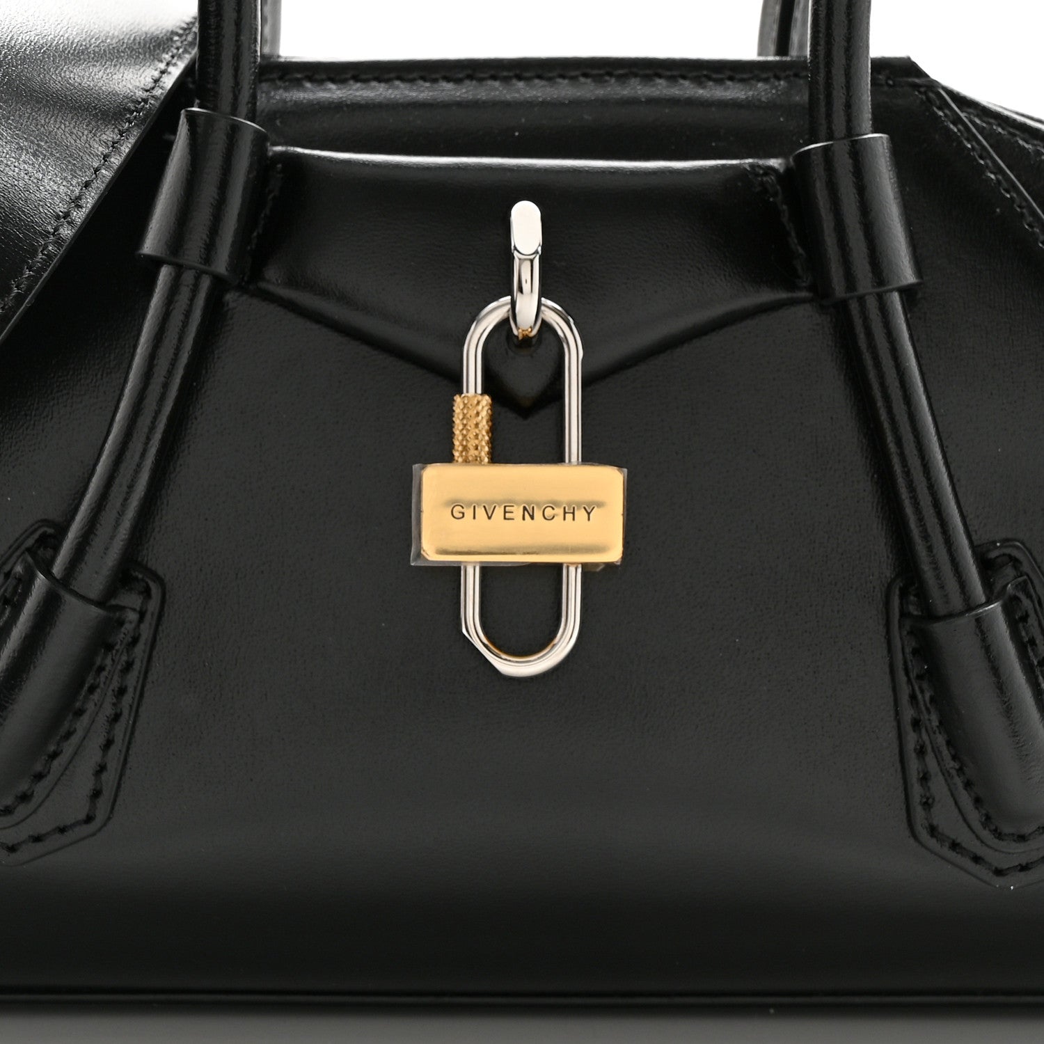 Givenchy Box Calfskin Mini Antigona Stretch Black 7 of 9