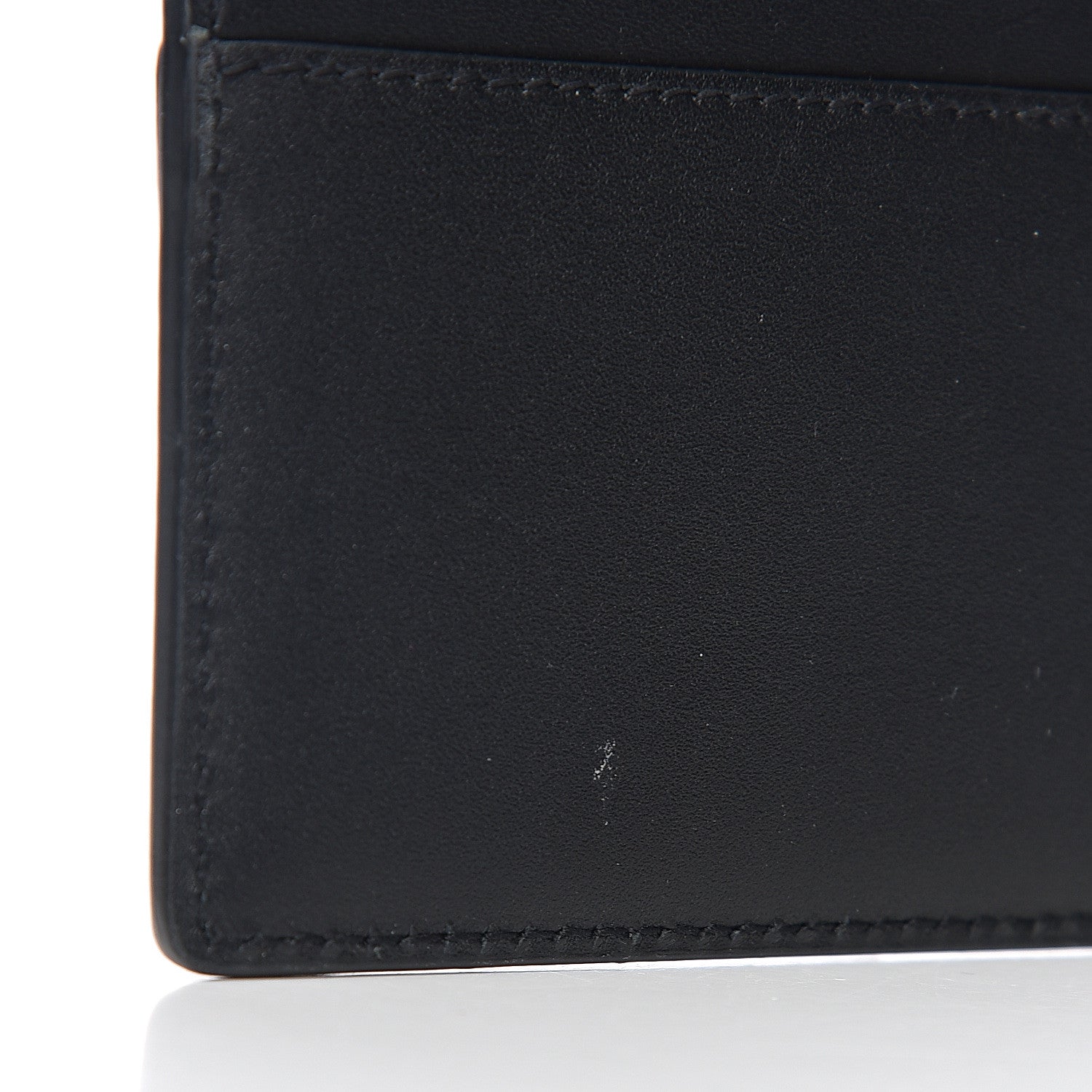 Saint Laurent Calfskin Pineapple Skull Print Card Case Black 7 of 7
