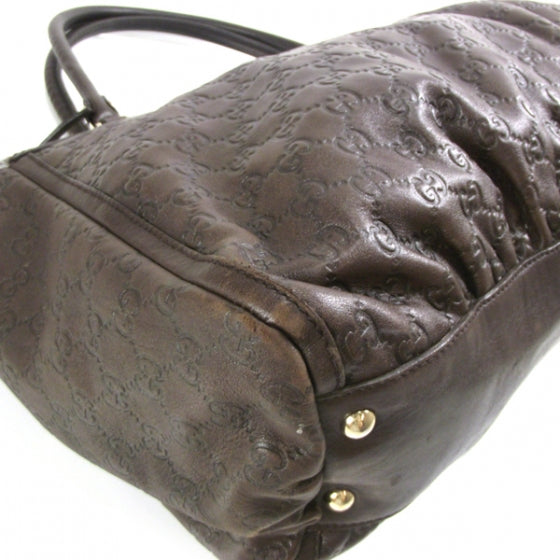 Gucci Guccissima D Gold Tote Chocolate 5 of 12