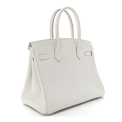 Hermes Togo Birkin 30 Gris Pale 3 of 13