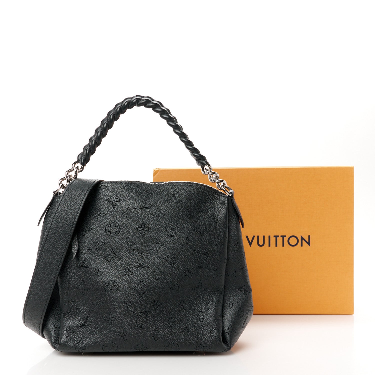 Louis Vuitton Mahina Babylone Chain BB Black 12 of 12