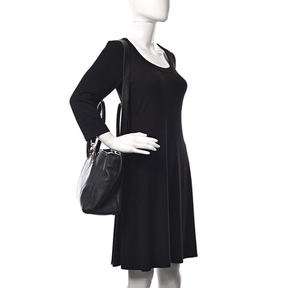 Chanel Calfskin Cerf Shopper Tote Black 2 of 16