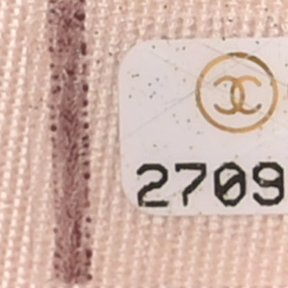 Chanel Canvas Small Deauville Clutch With Chain Pink 8 of 12