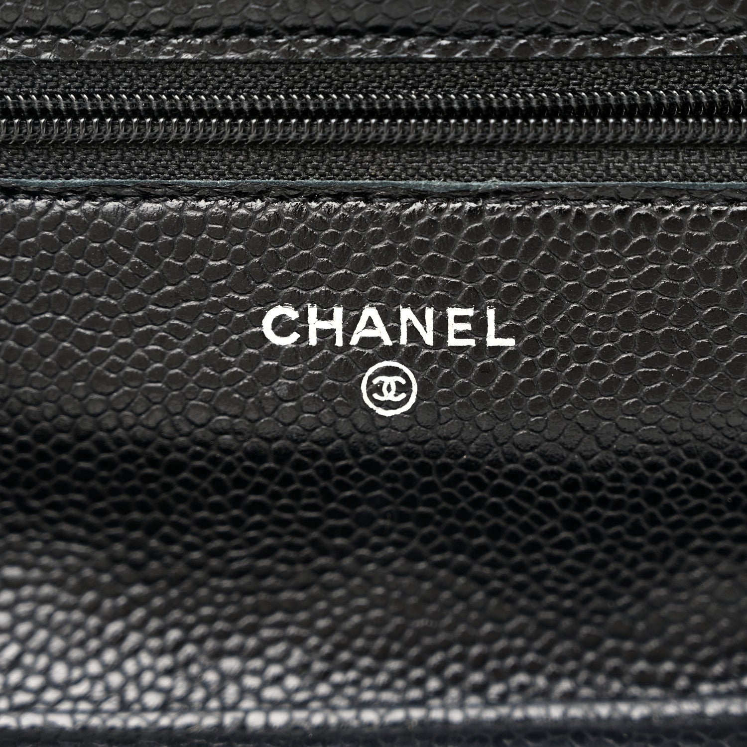 Chanel Caviar Quilted Wallet on Chain WOC Black 6 of 12