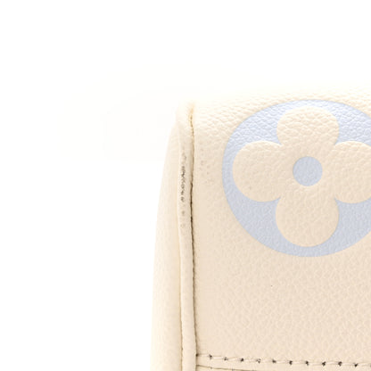 Louis Vuitton Empreinte Monogram Giant Speedy Bandouliere 20 Latte Candy Blue 11 of 11