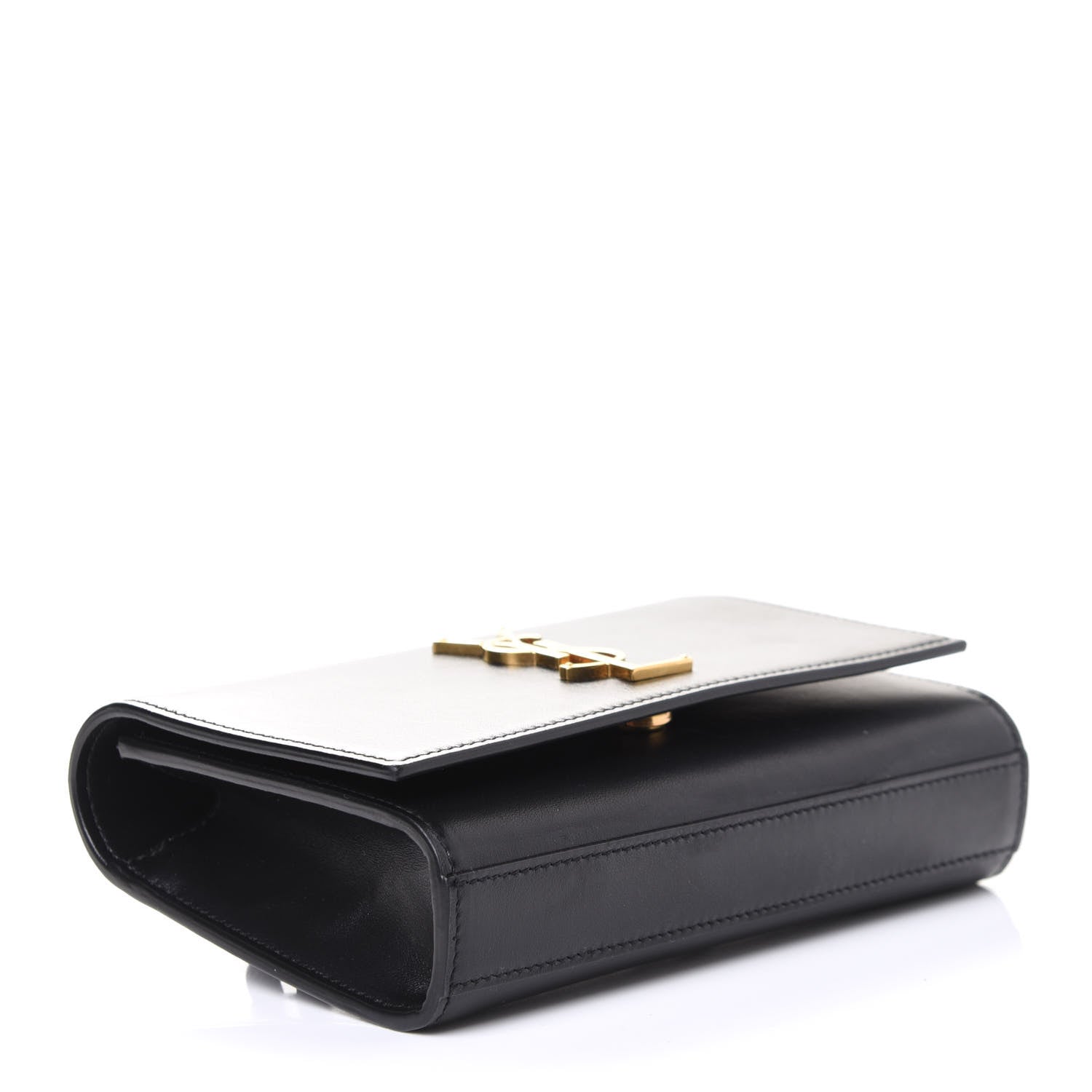 Saint Laurent Smooth Calfskin Monogram Kate Belt Bag Black 4 of 5