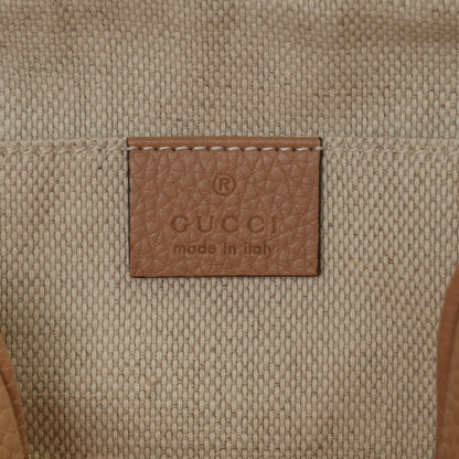 Gucci Pebbled Calfskin Small Soho Disco Bag Camelia 6 of 7