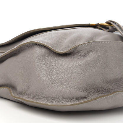 Chloe Calfskin Large Marcie Satchel Cashmere Grey 7 of 9
