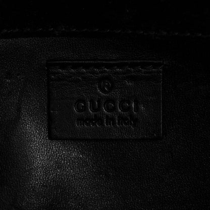 Gucci Patent Microguccissima Small Broadway Clutch Black 6 of 6