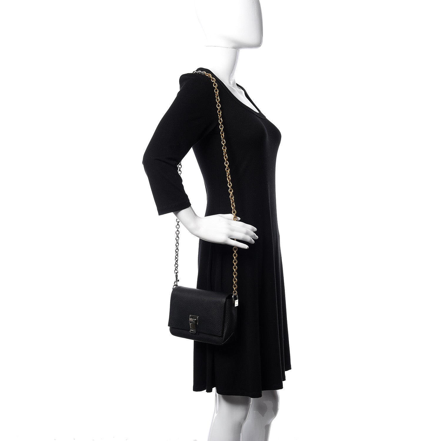 Mulberry Classic Grain Bayswater Zip Tote Black 2 of 9