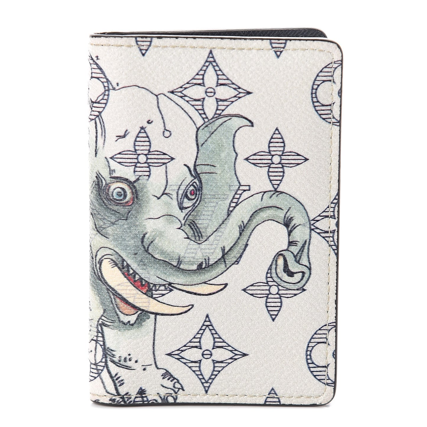Savane Monogram Chapman Pocket Organizer White