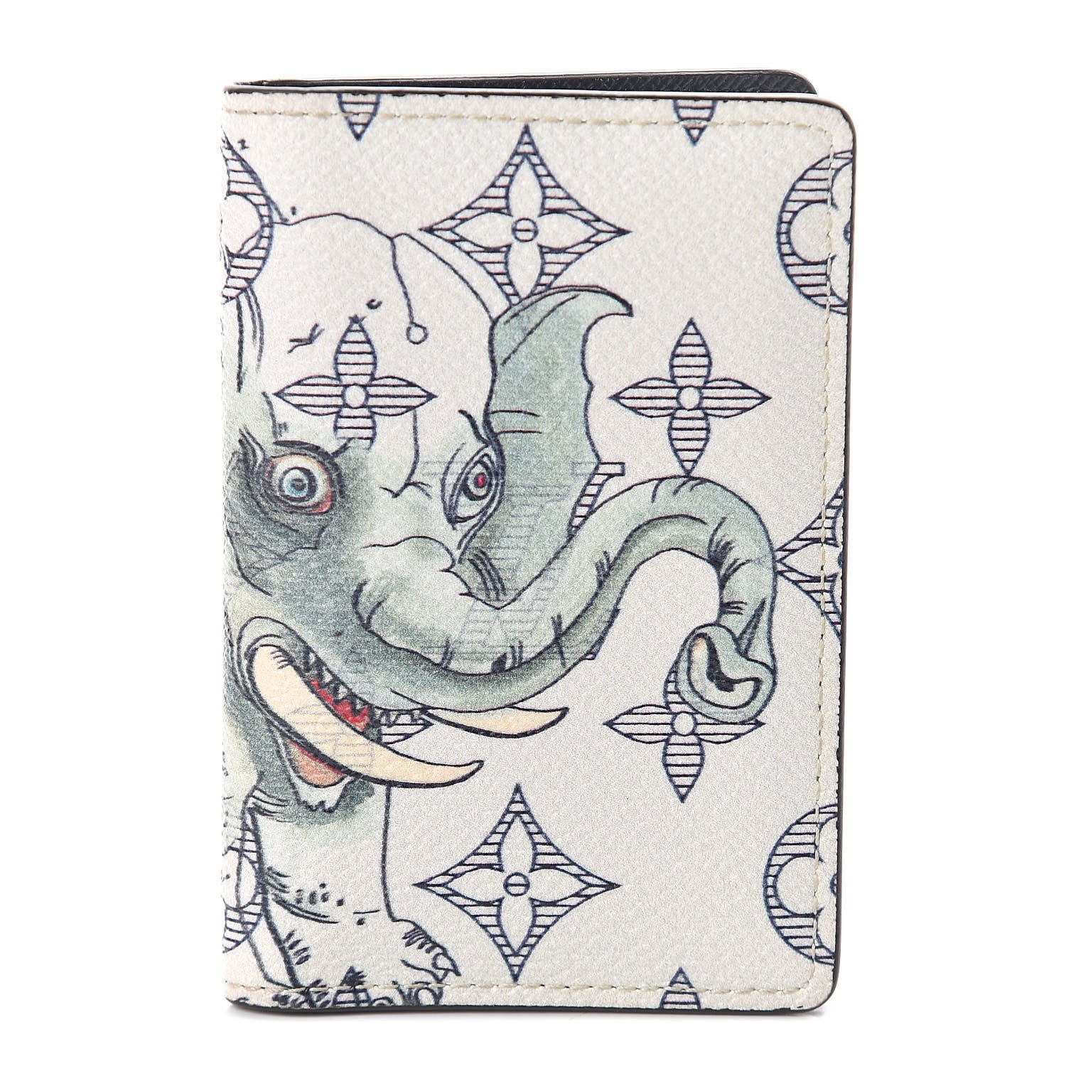 Louis Vuitton Savane Monogram Chapman Pocket Organizer White 1 of 7