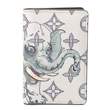 Louis Vuitton Savane Monogram Chapman Pocket Organizer White 1 of 7