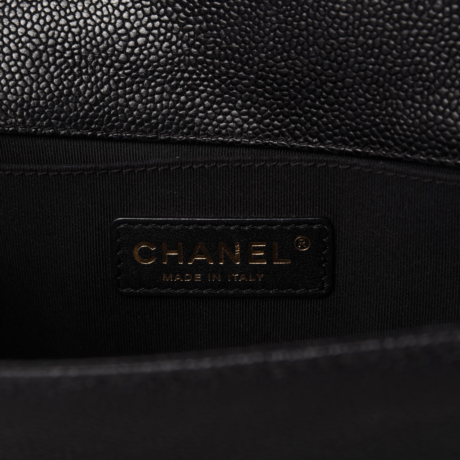 Chanel Caviar Quilted Small Boy Flap Black 8 of 10