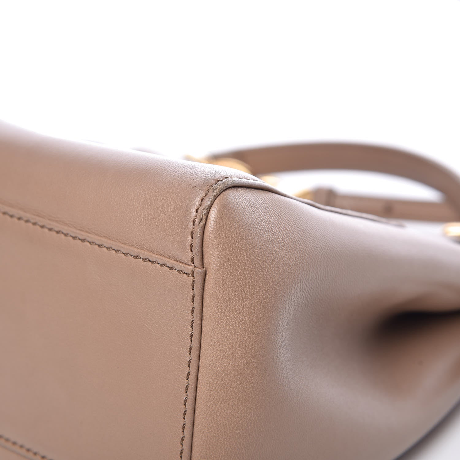 Fendi Nappa Mini Peekaboo Iconic Satchel Ratmusquet 12 of 14