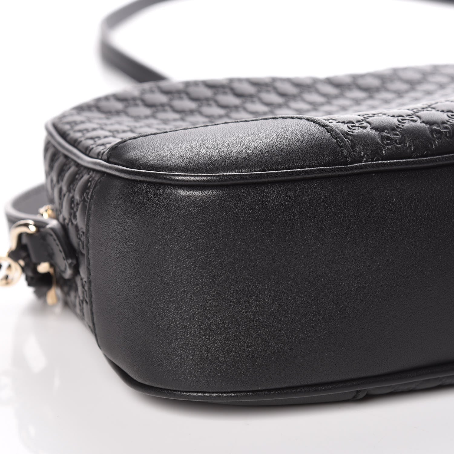 Gucci Microguccissima Mini Bree Messenger Bag Black 5 of 9
