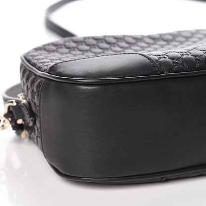 Gucci Microguccissima Mini Bree Messenger Bag Black 5 of 9