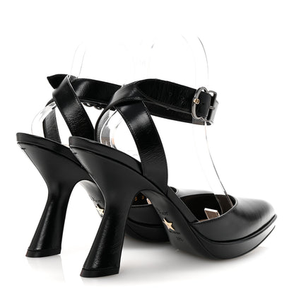 Christian Dior Calfskin Soul Pumps 37.5 Black 5 of 9