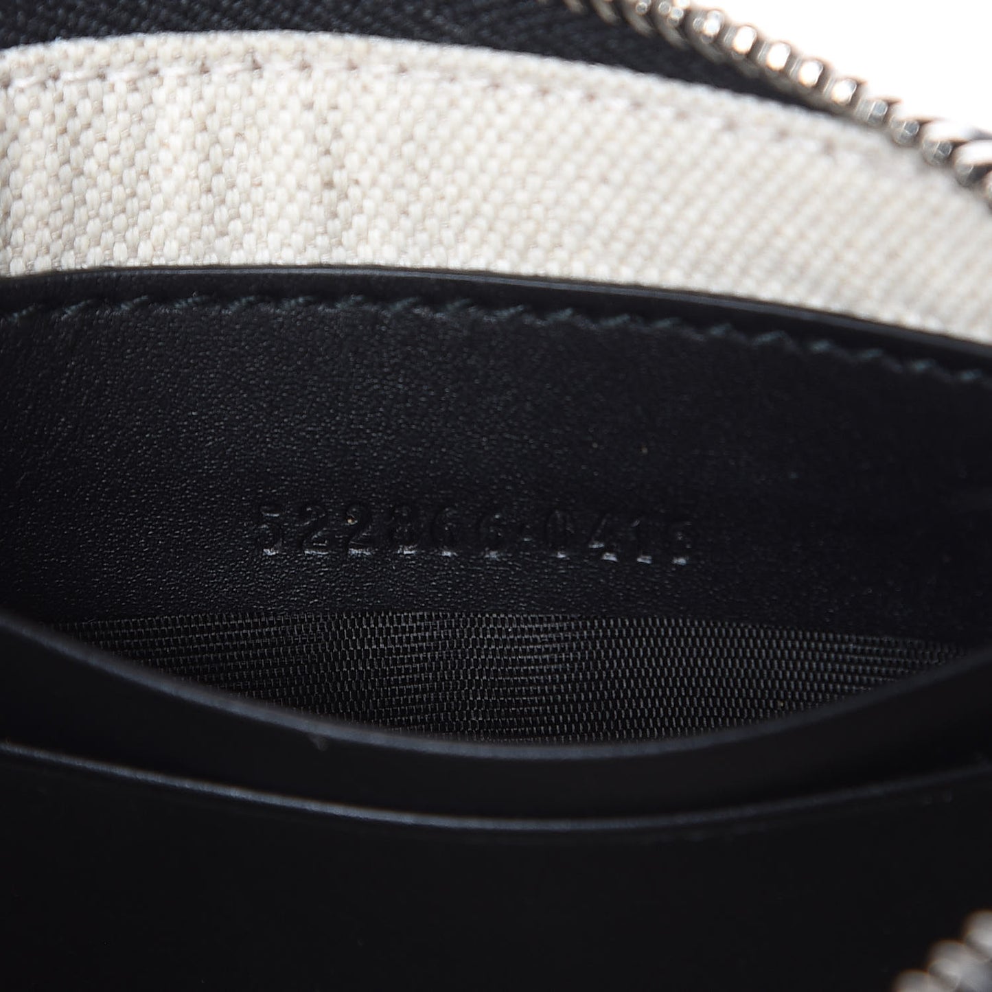 GG Supreme Monogram Kingsnake Zip Pouch Black