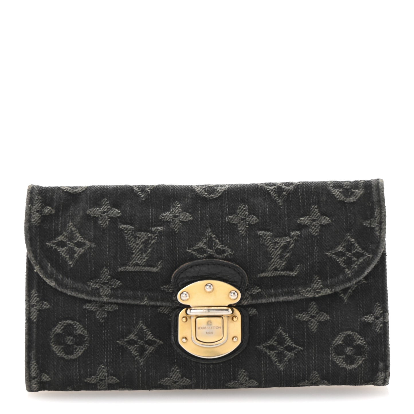 Denim Amelia Wallet Black