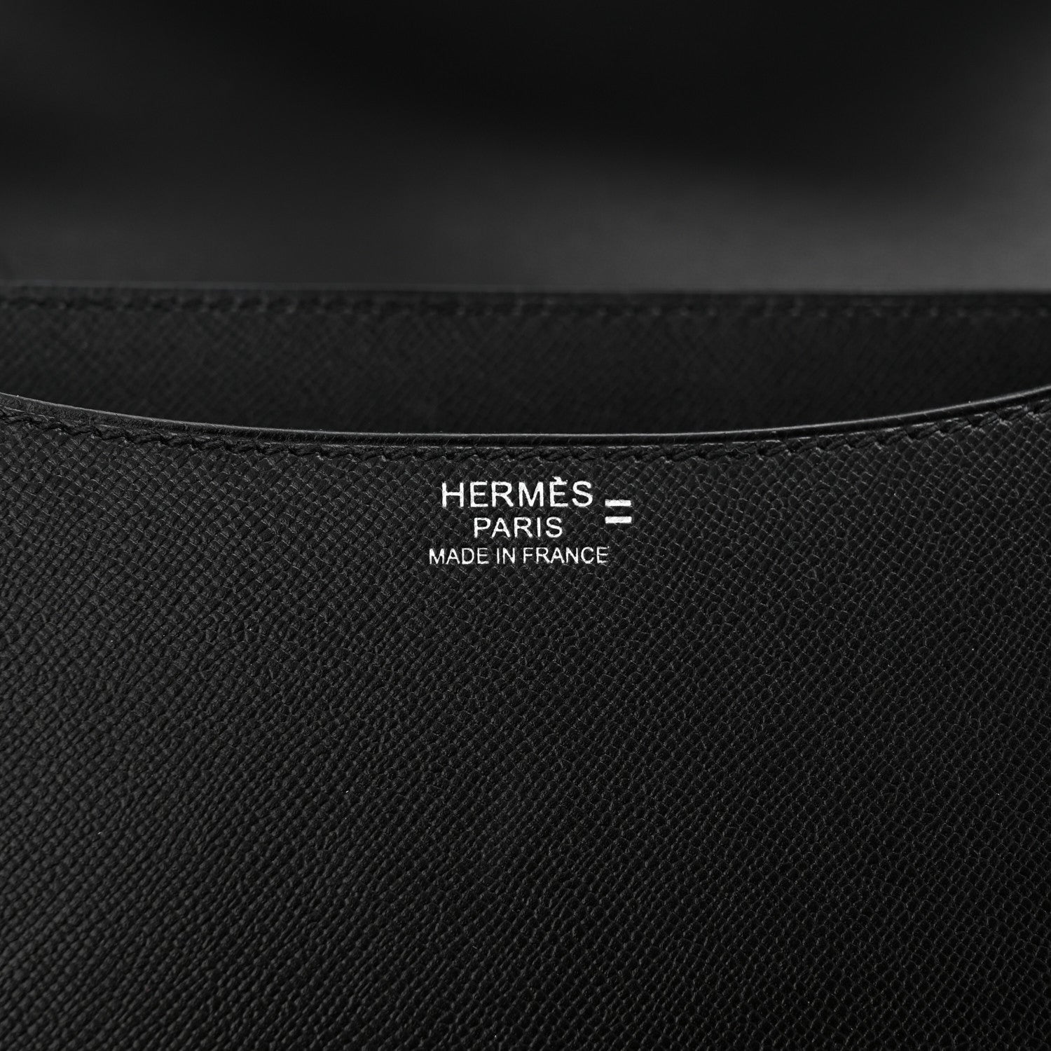 Hermes Madame Calfskin Lizard Constance 24 Black Ombre 6 of 15
