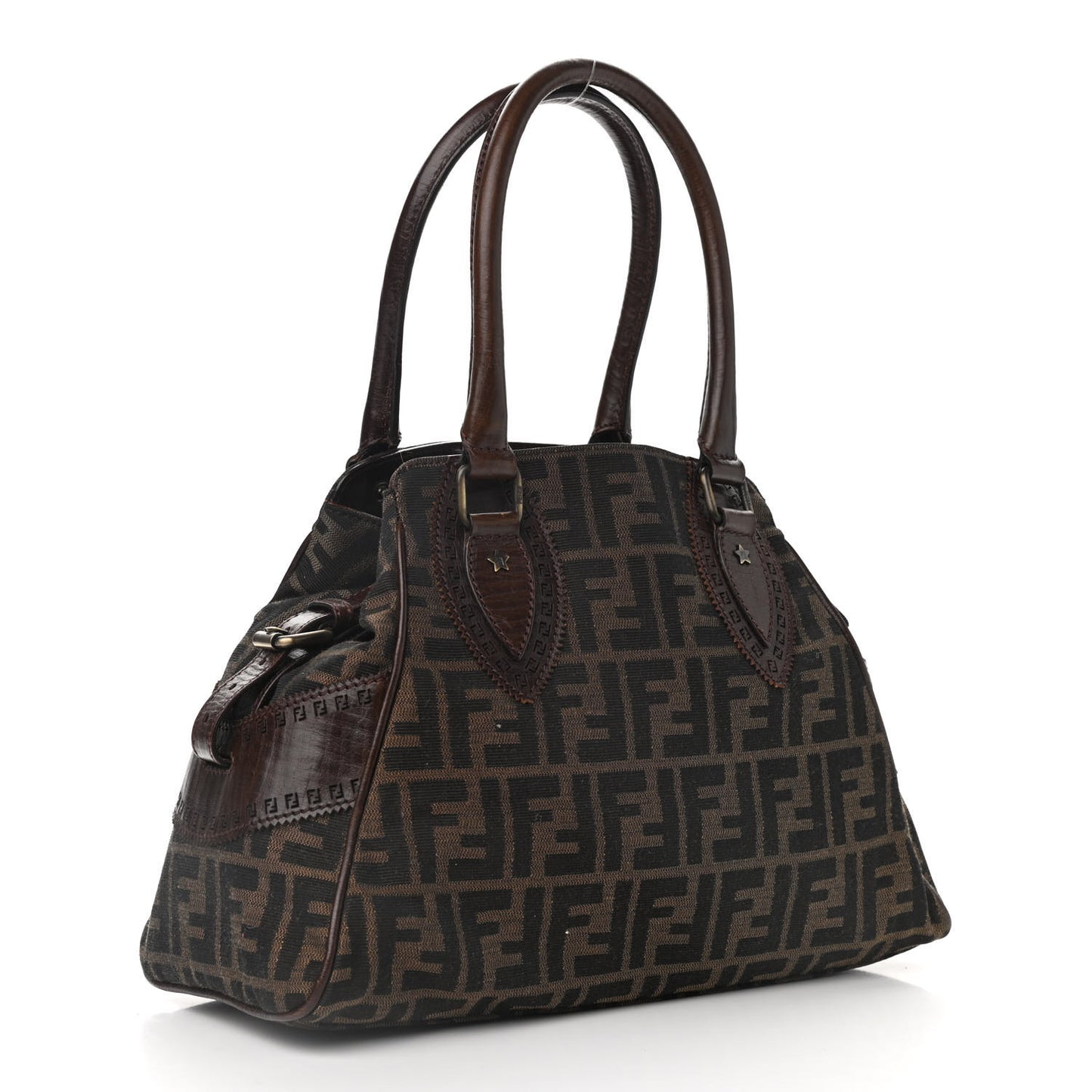 Zucca Snakeskin Squirrel Small Bag De Jour Tobacco