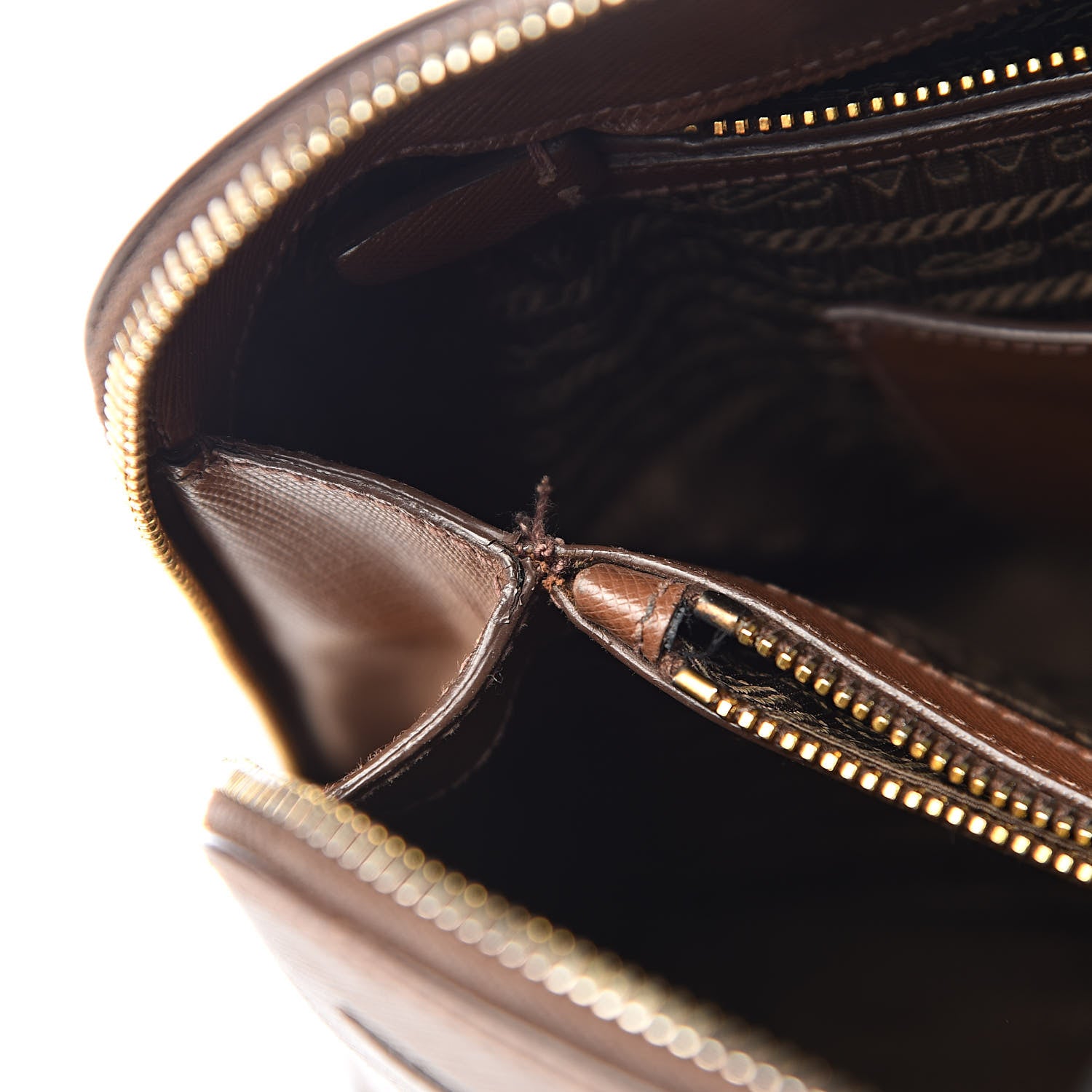 Prada Saffiano Lux Medium Promenade Tote Palissandro 10 of 13