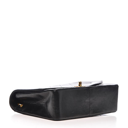 Chanel Lambskin Quilted Medium Single Flap Black 4 of 14